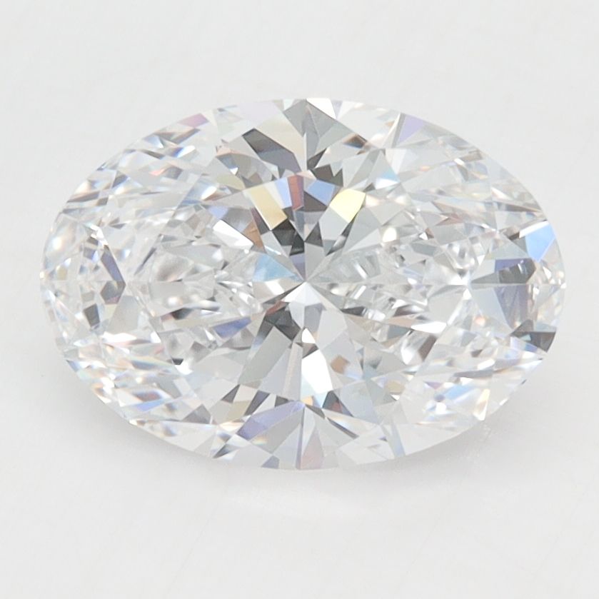 2.10 ct. oval Lab Grown Diamond front image