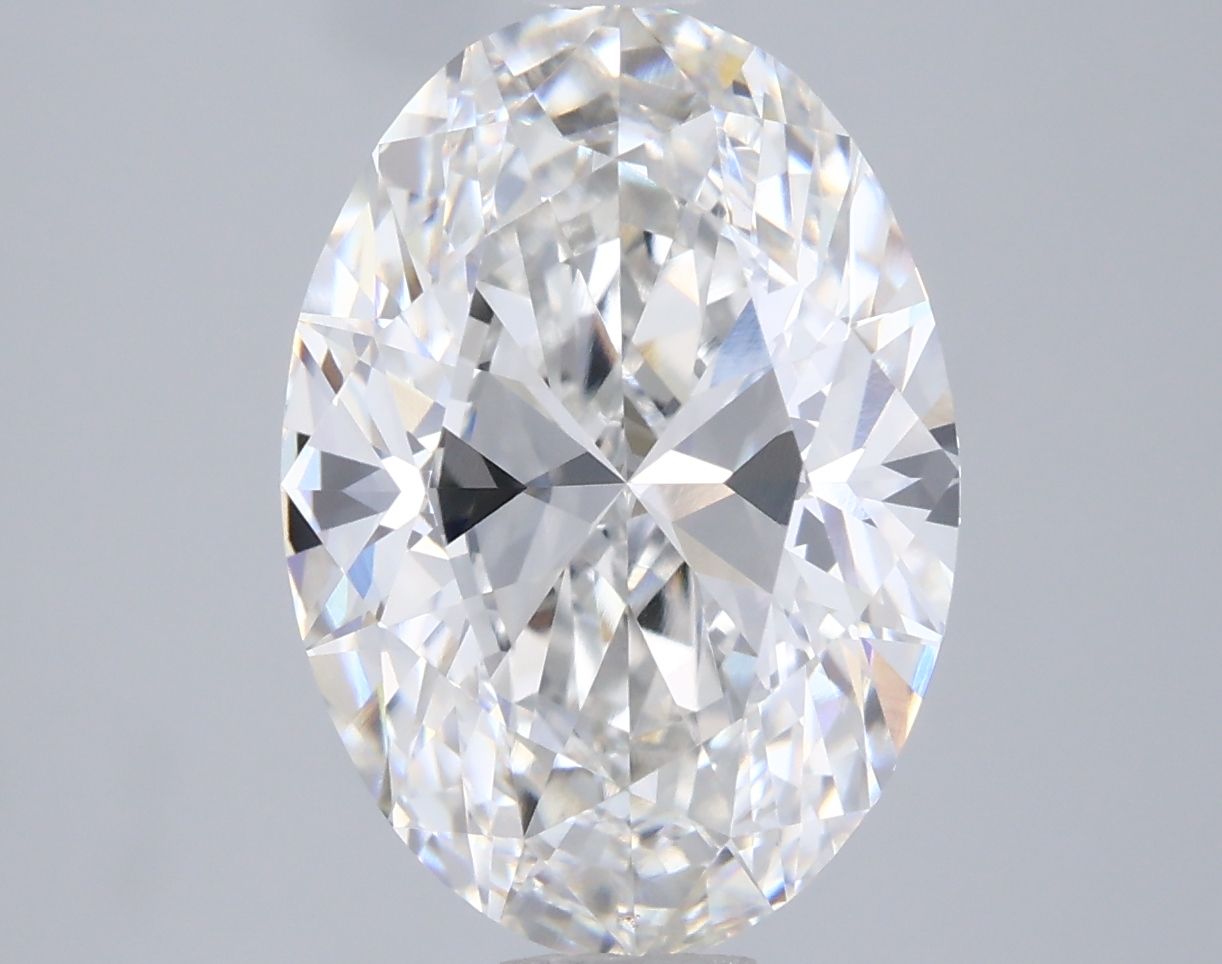 3.01 ct. oval Lab Grown Diamond front image