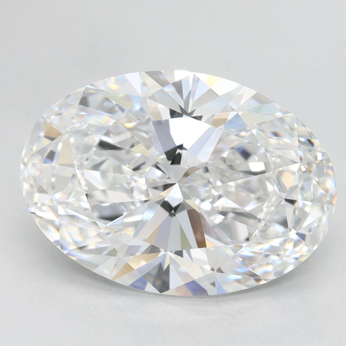 4.16 ct. oval Lab Grown Diamond front image