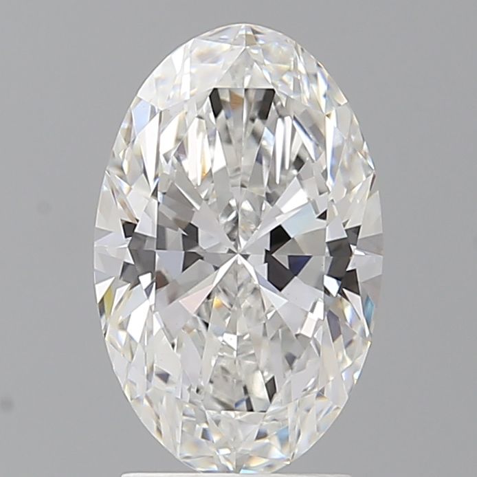 2.55 ct. oval Lab Grown Diamond front image