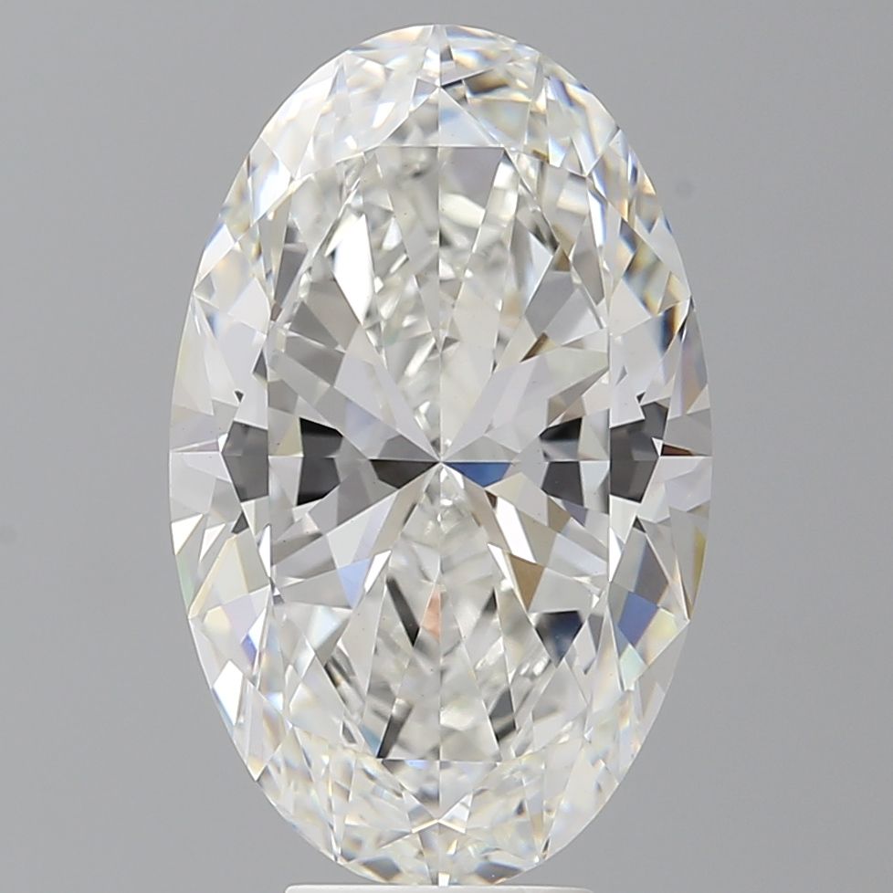 7.08 ct. oval Lab Grown Diamond front image