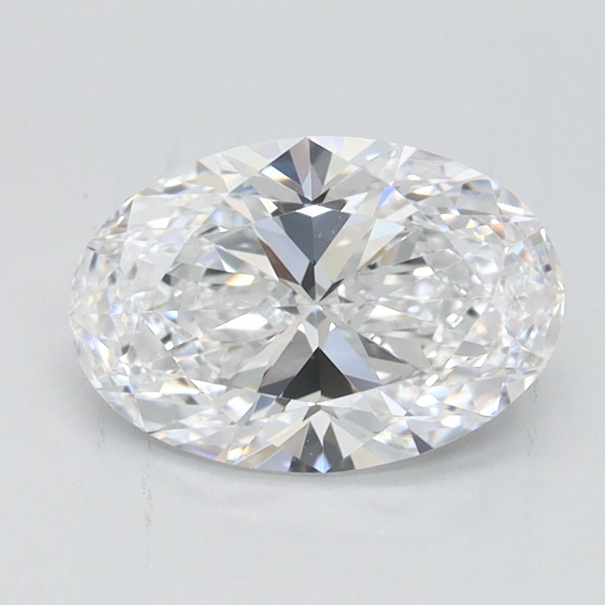 1.02 ct. oval Lab Grown Diamond front image