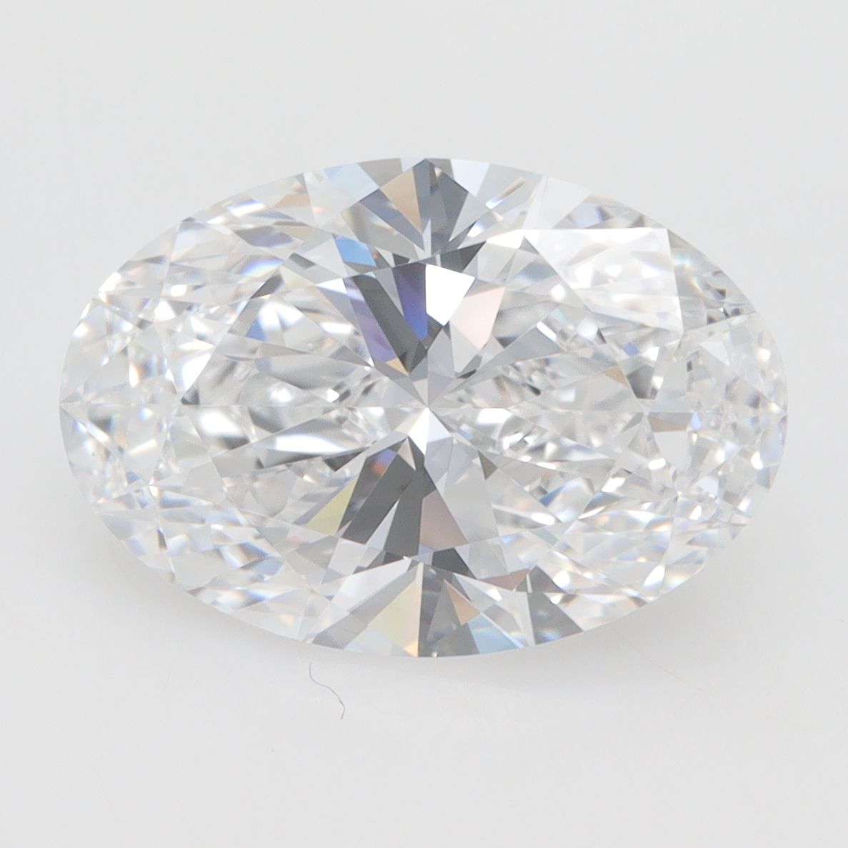 3.03 ct. oval Lab Grown Diamond front image