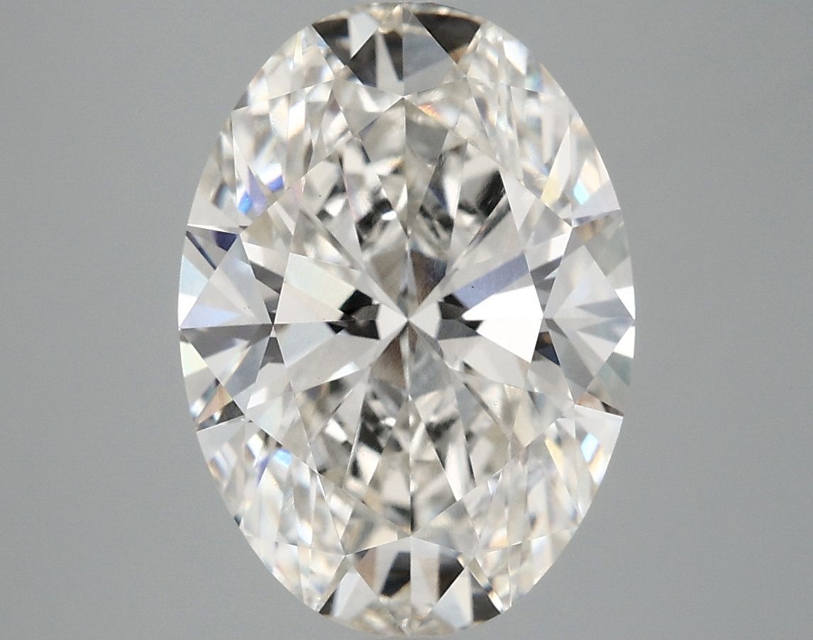 5.04 ct. oval Lab Grown Diamond front image