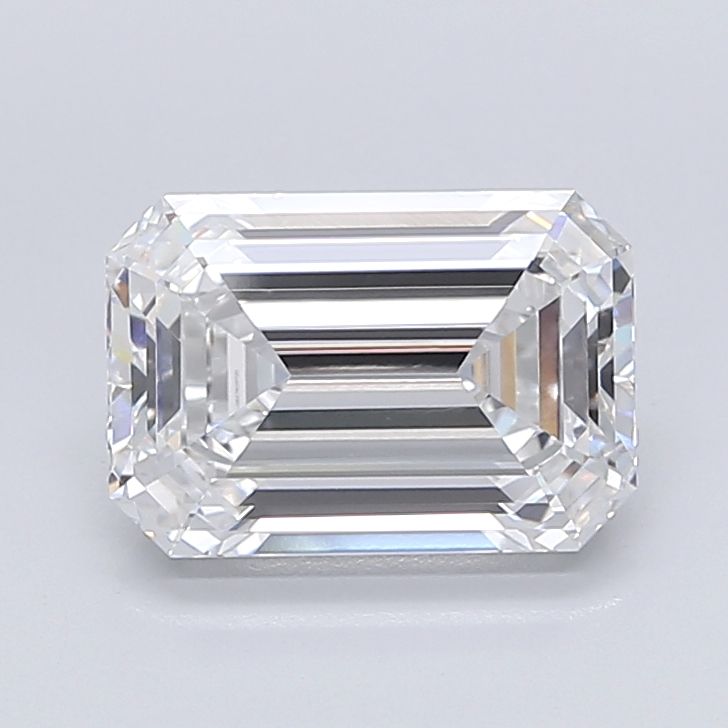 5.15 ct. emerald Lab Grown Diamond front image