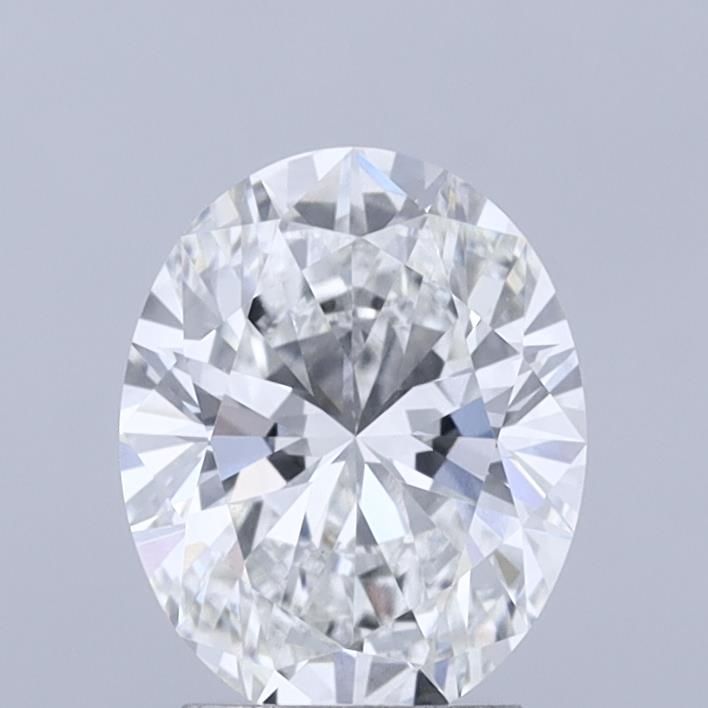 2.56 ct. oval Lab Grown Diamond front image