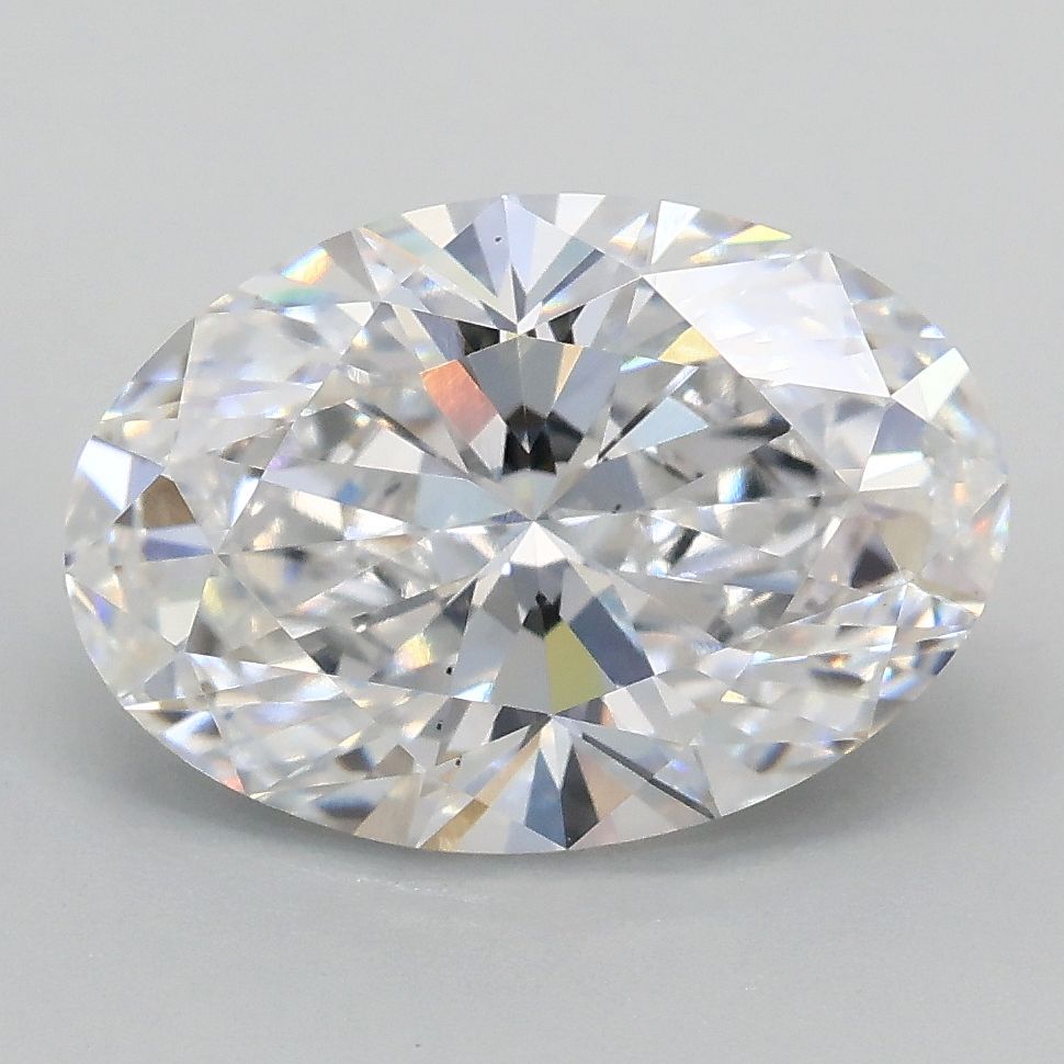 2.72 ct. oval Lab Grown Diamond front image