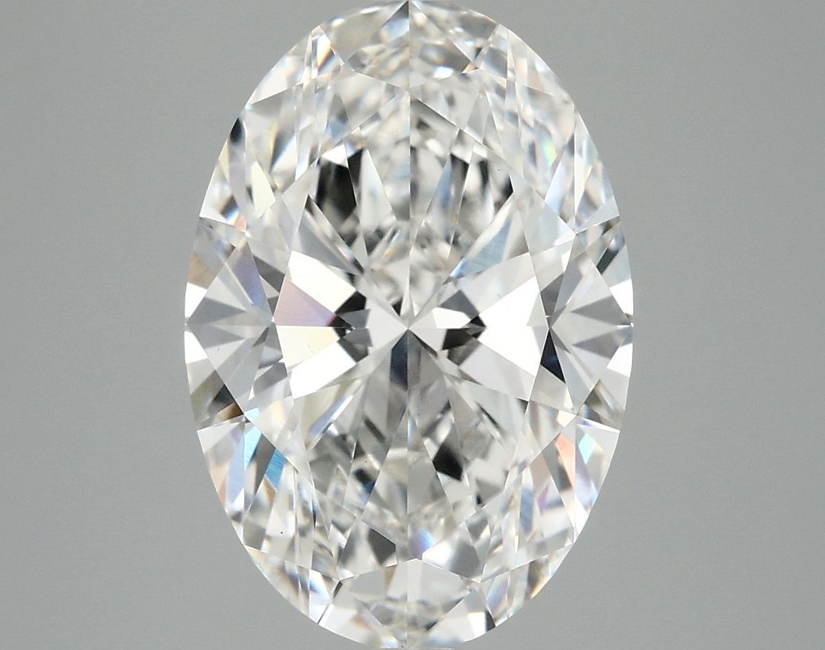 5.07 ct. oval Lab Grown Diamond front image