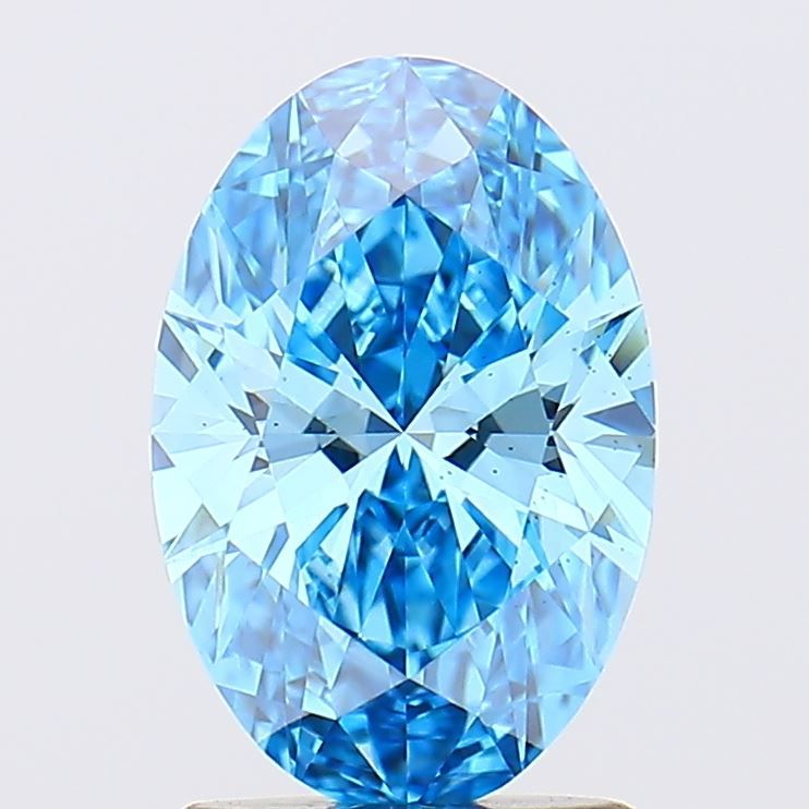 1.53 ct. oval Lab Grown Diamond front image