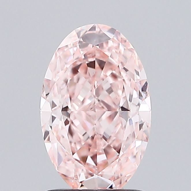 1.08 CT Fancy Intense Pink OVAL