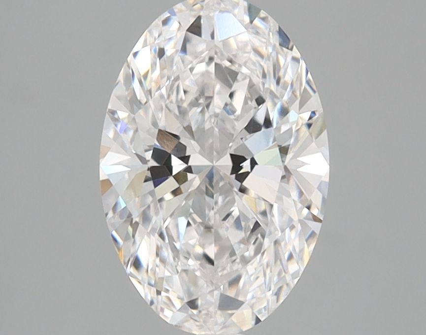 1.57 ct. oval Lab Grown Diamond front image