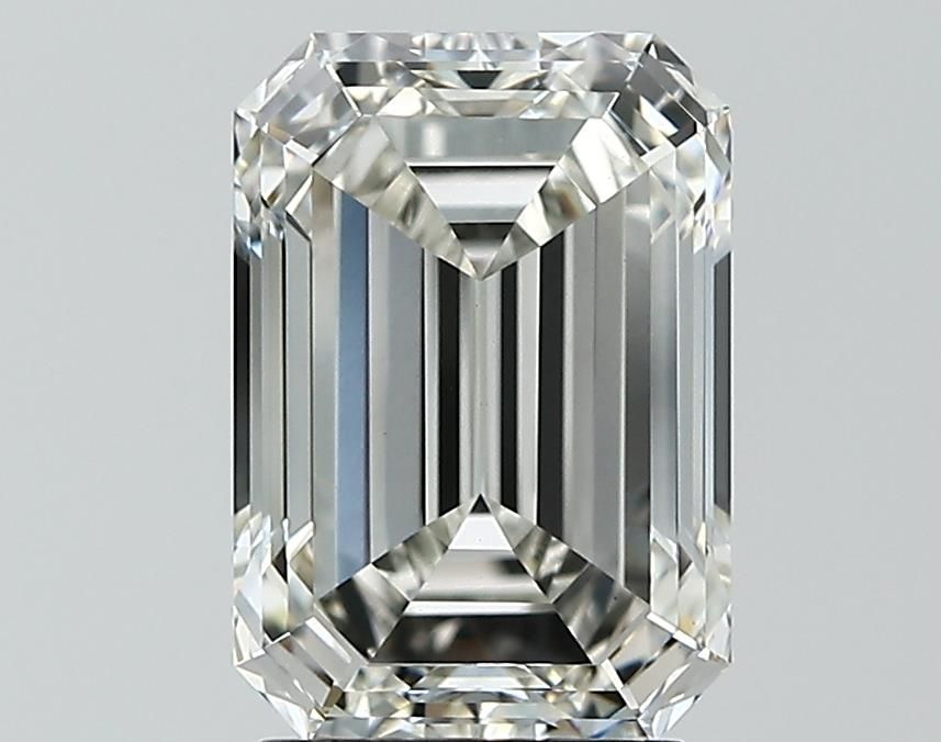 3.02 ct. emerald Lab Grown Diamond front image