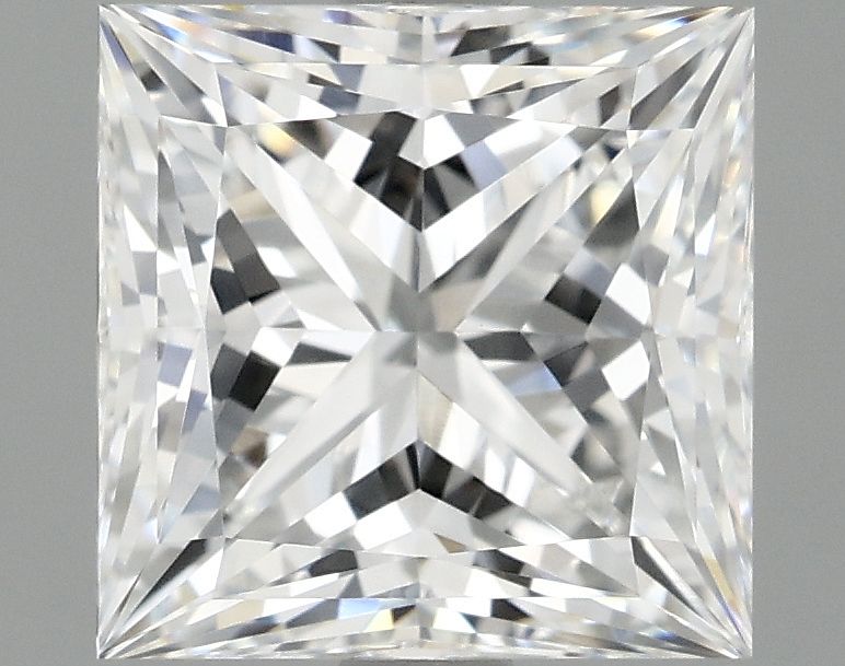 2.10 ct. princess Lab Grown Diamond front image