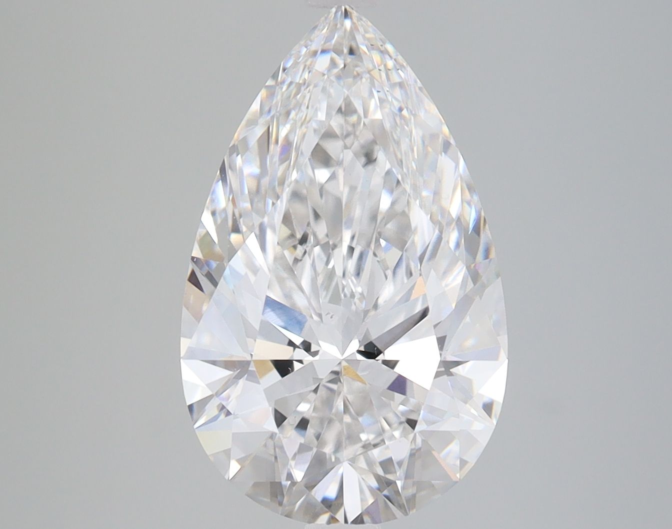 4.21 ct. pear Lab Grown Diamond front image