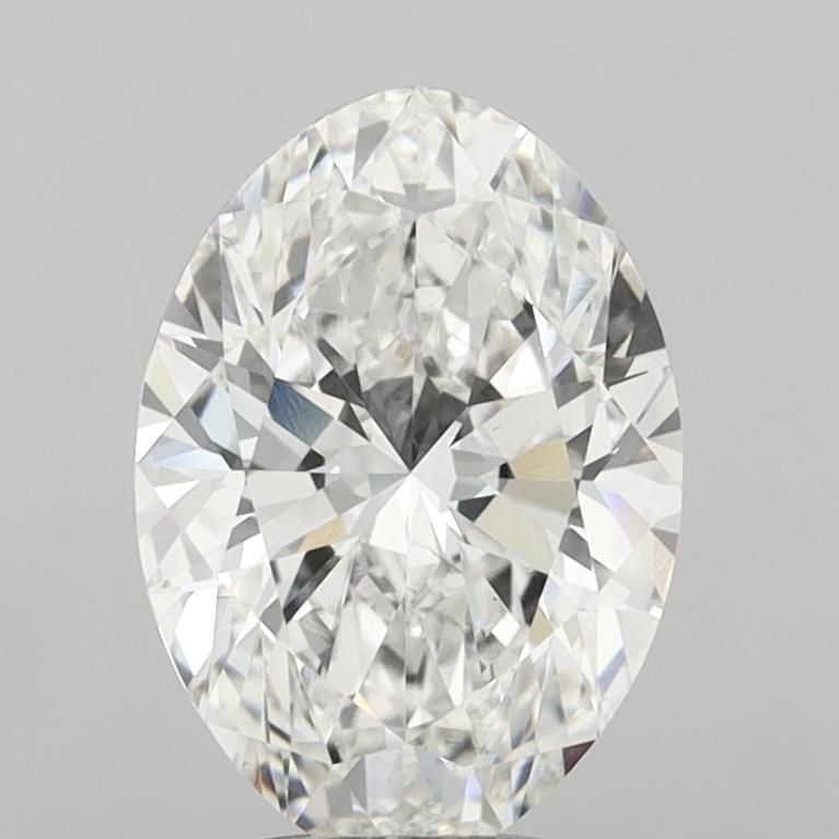 4.08 ct. oval Lab Grown Diamond front image
