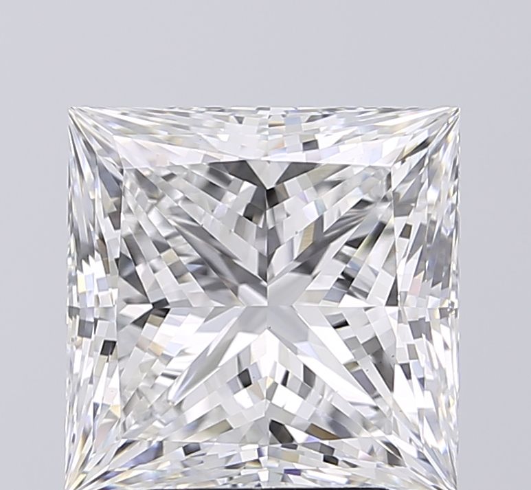 5.50 ct. princess Lab Grown Diamond front image