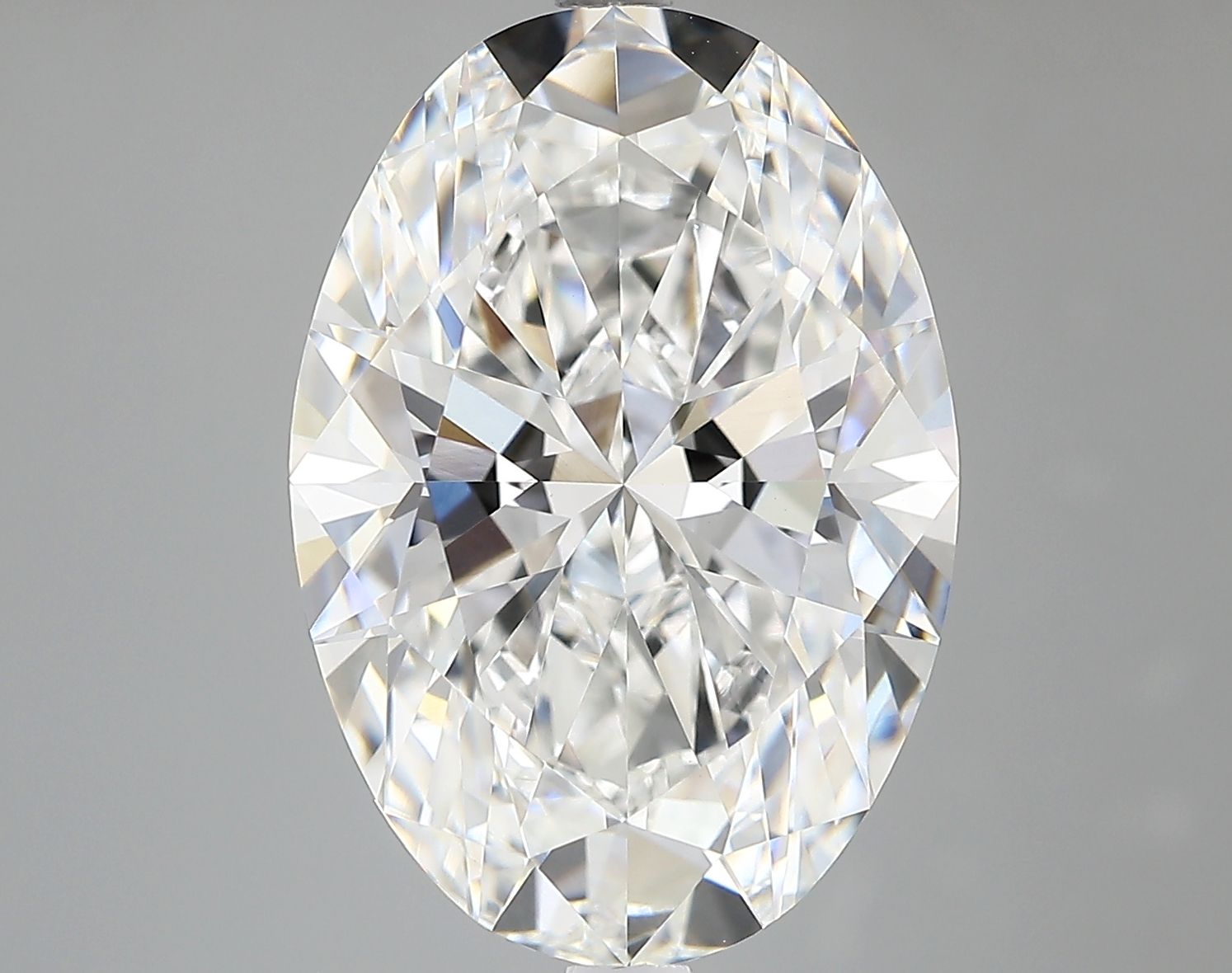 7.05 ct. oval Lab Grown Diamond front image