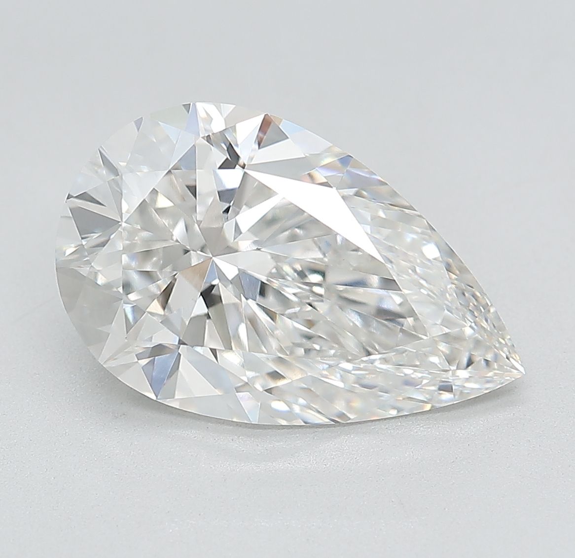 4.44 ct. pear Lab Grown Diamond front image