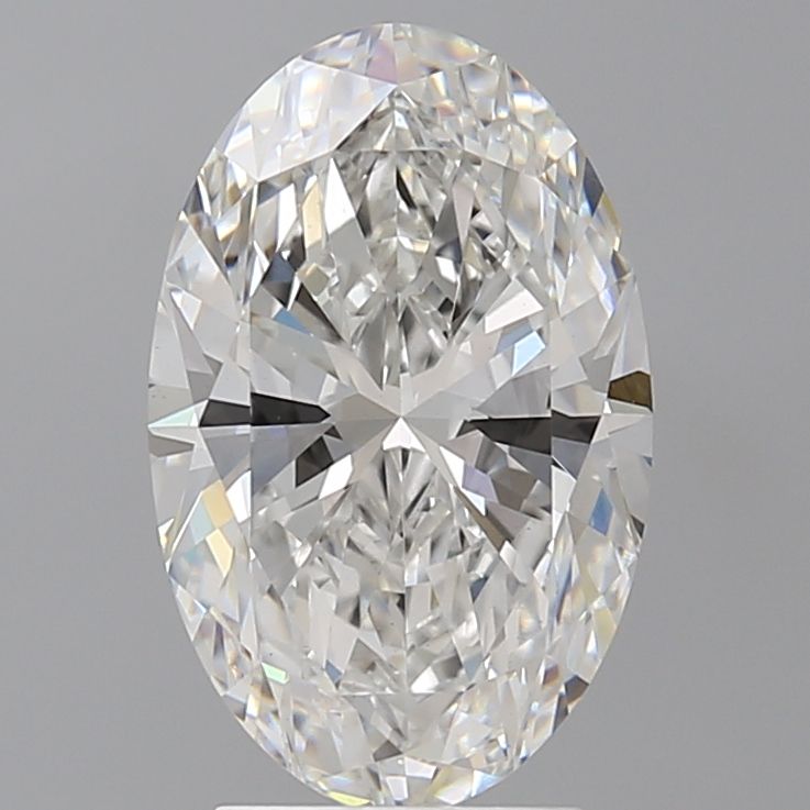 3.52 ct. oval Lab Grown Diamond front image