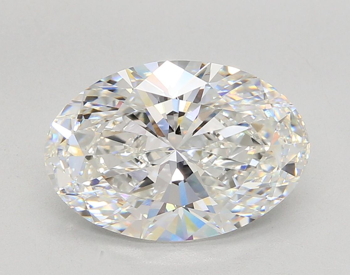 5.05 ct. oval Lab Grown Diamond front image
