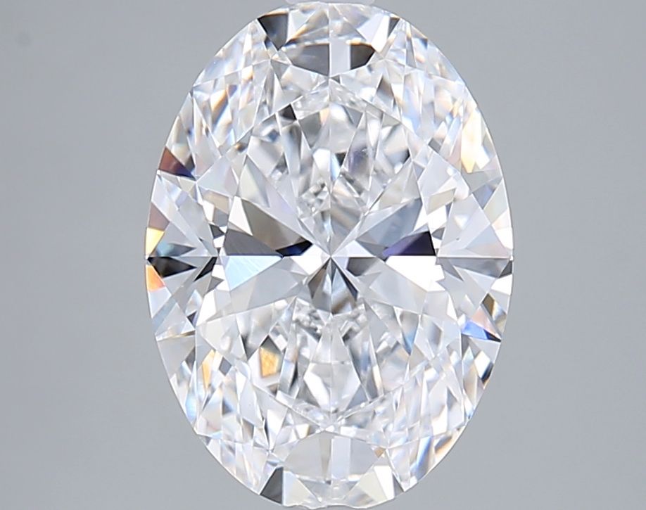 3.65 ct. oval Lab Grown Diamond front image