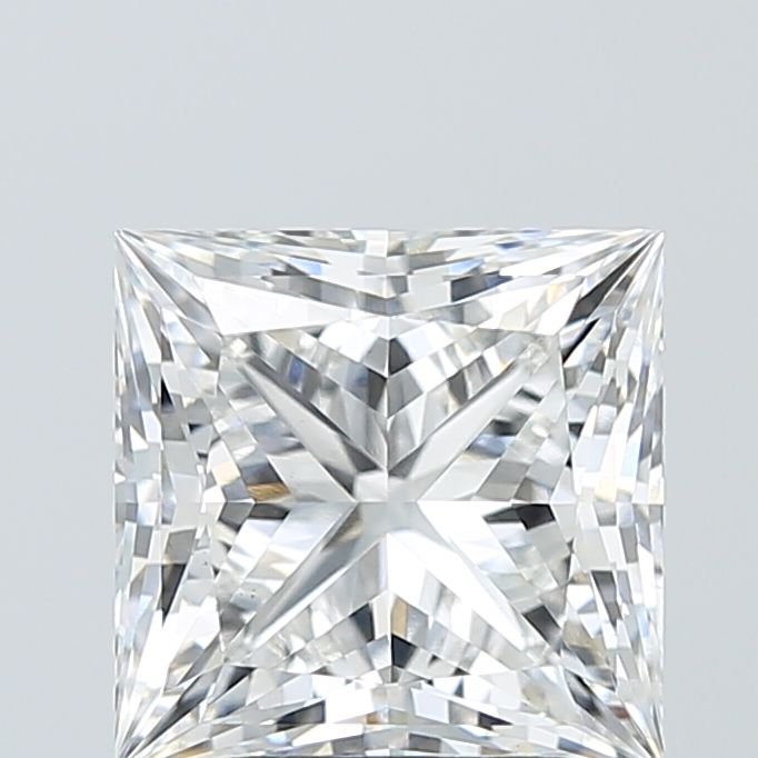 4.02 ct. princess Lab Grown Diamond front image