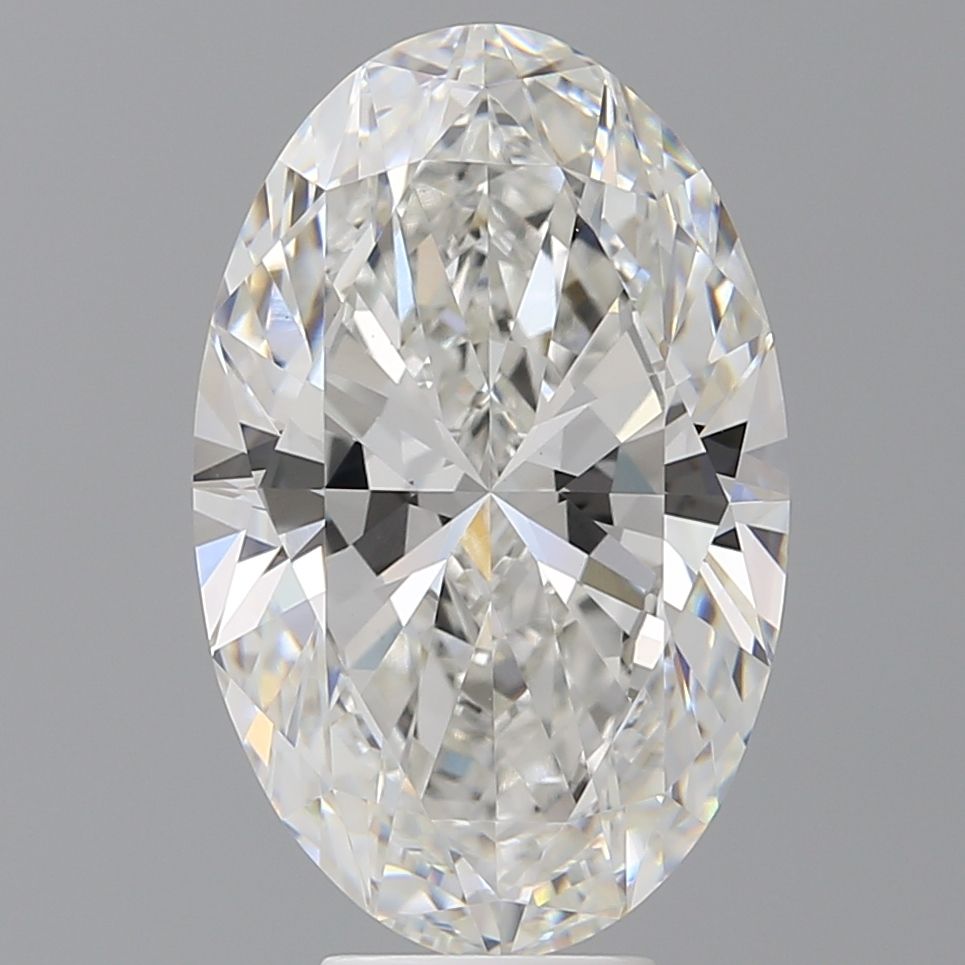 7.54 ct. oval Lab Grown Diamond front image
