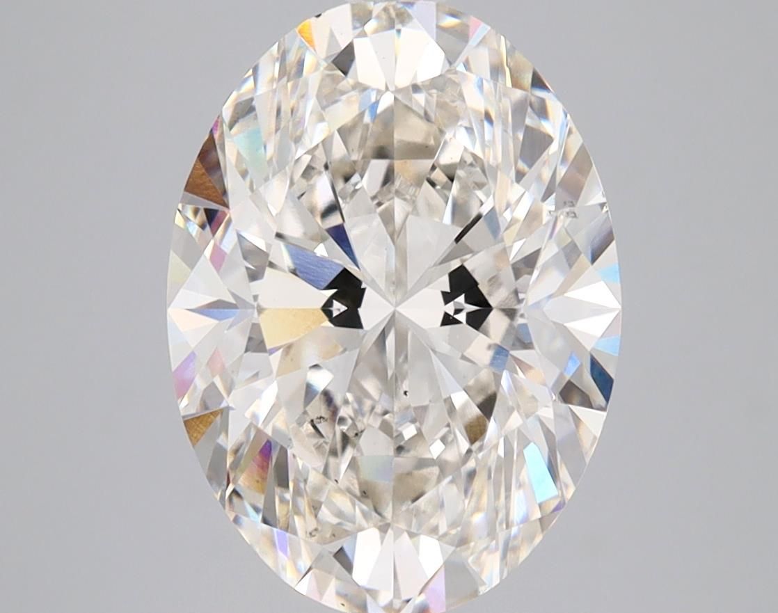 4.04 ct. oval Lab Grown Diamond front image