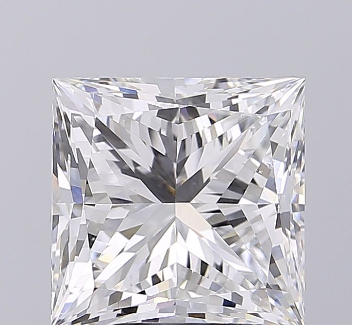 4.52 ct. princess Lab Grown Diamond front image
