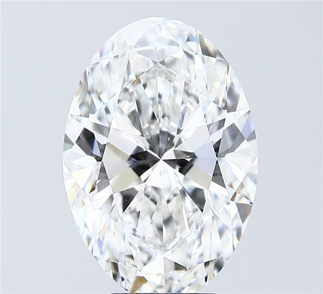 5.08 ct. oval Lab Grown Diamond front image