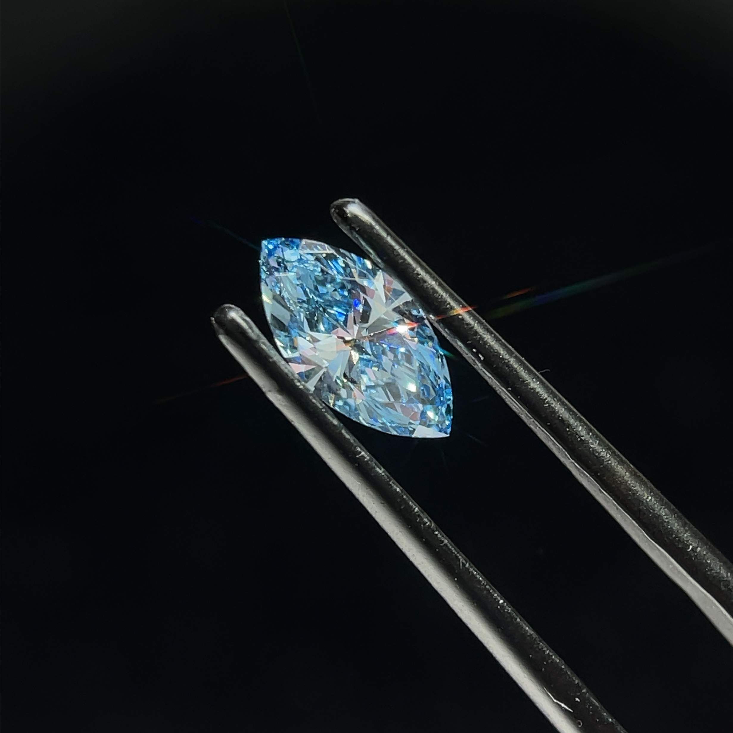 0.71 ct. marquise Lab Grown Diamond front image