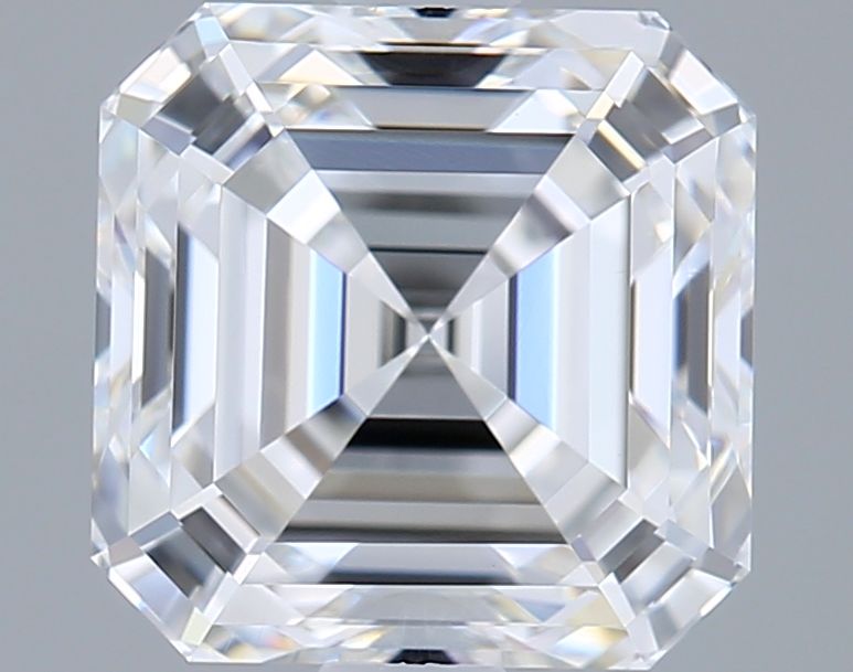 1.55 ct lab-grown Asscher Diamond