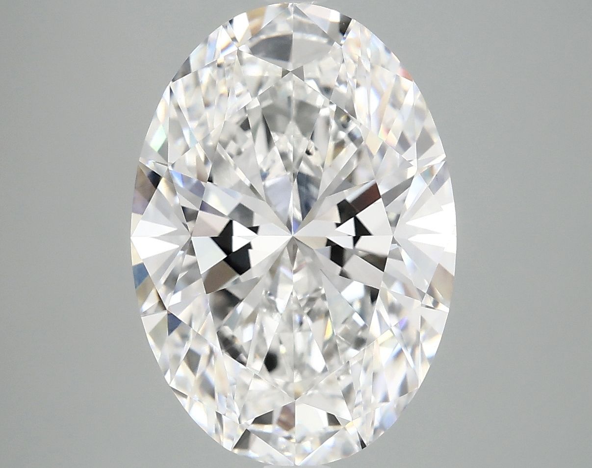 5.09 ct. oval Lab Grown Diamond front image