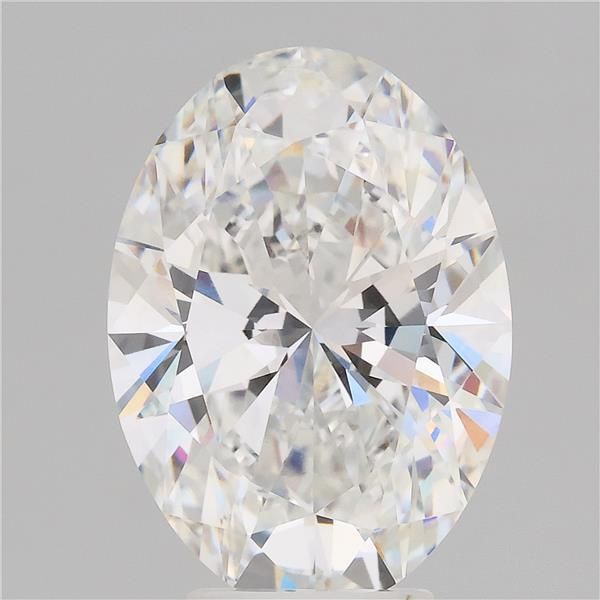5.01 ct. oval Lab Grown Diamond front image