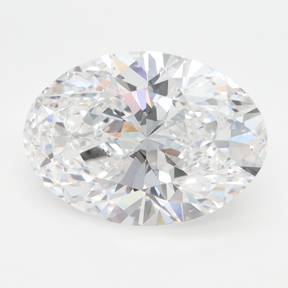 3.04 ct. oval Lab Grown Diamond front image
