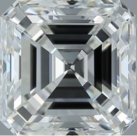 3.01 ct Asscher diamond