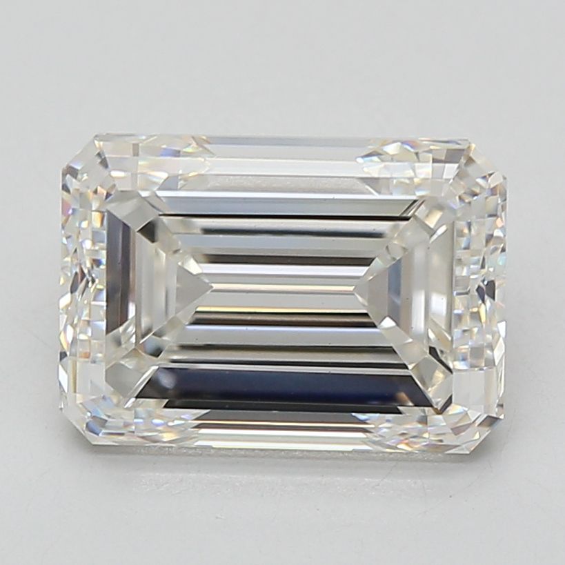 5.02 ct. emerald Lab Grown Diamond front image