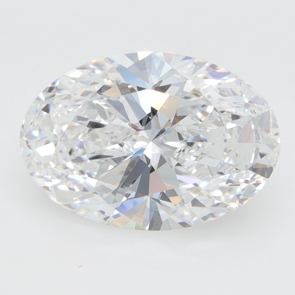 2.66 ct. oval Lab Grown Diamond front image