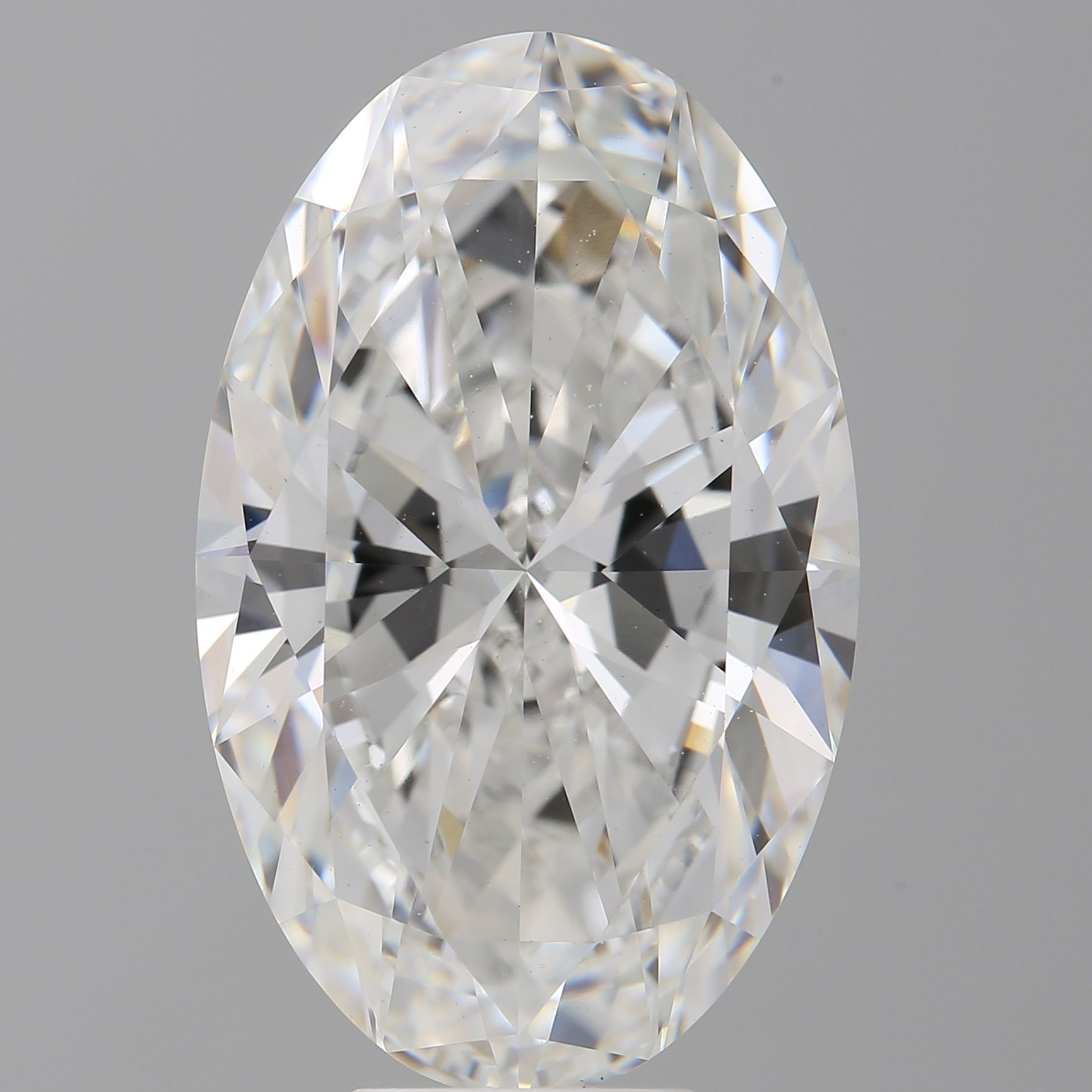 9.08 ct. oval Lab Grown Diamond front image