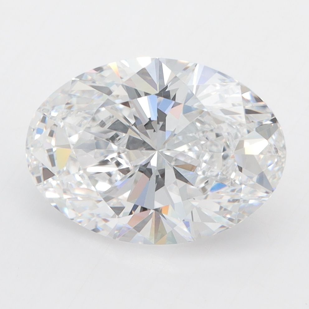 3.09 ct. oval Lab Grown Diamond front image