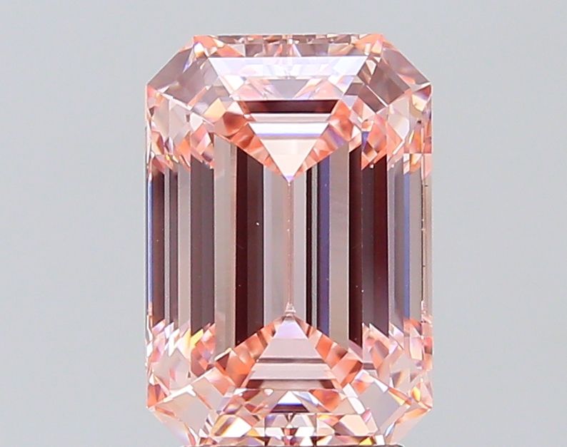 4.03 ct. emerald Lab Grown Diamond front image