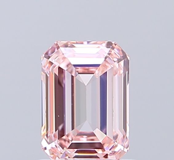 1.07 CT Fancy Intense Pink EMERALD