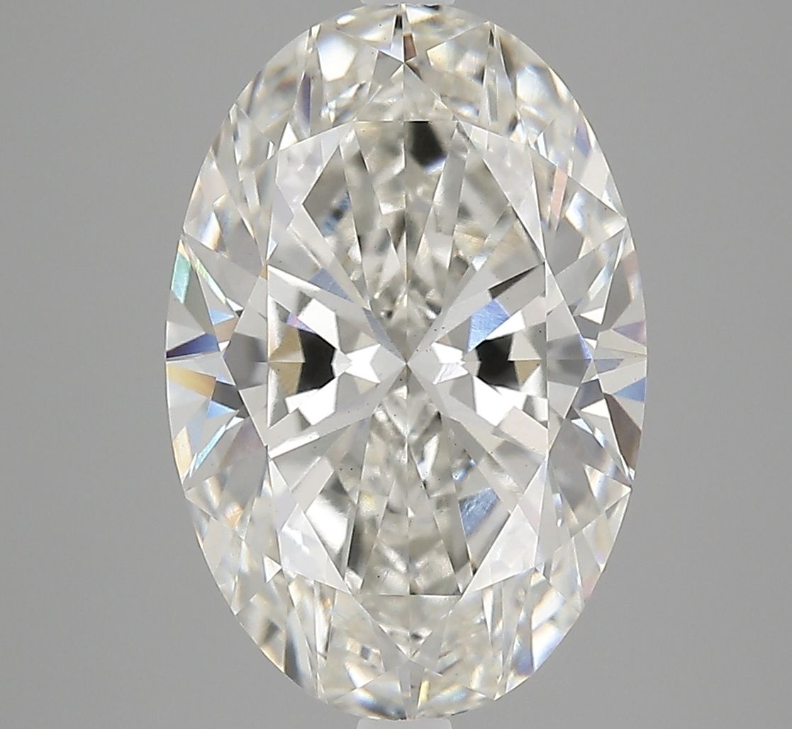 5.50 ct. oval Lab Grown Diamond front image