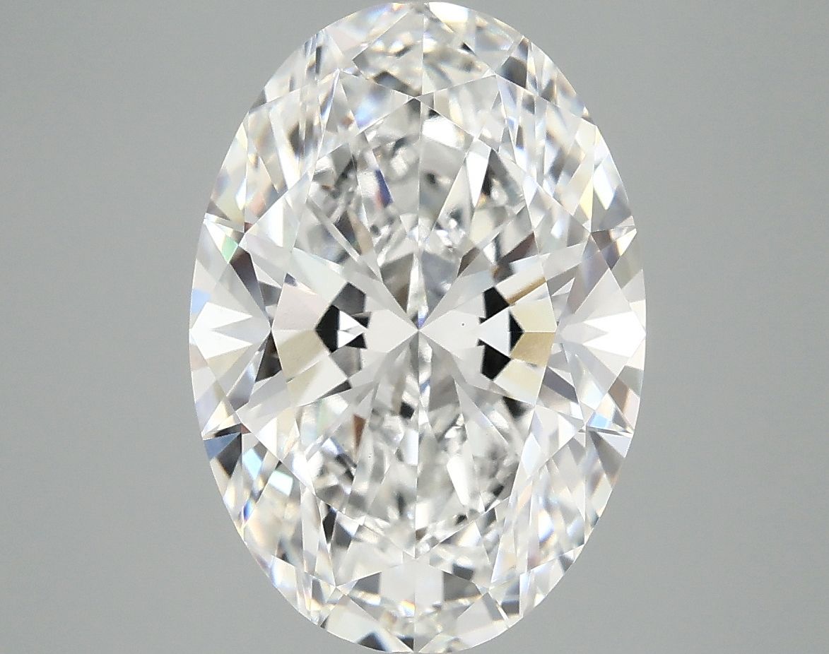5.05 ct. oval Lab Grown Diamond front image