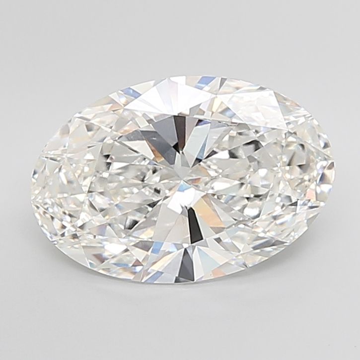 6.83 ct. oval Lab Grown Diamond front image