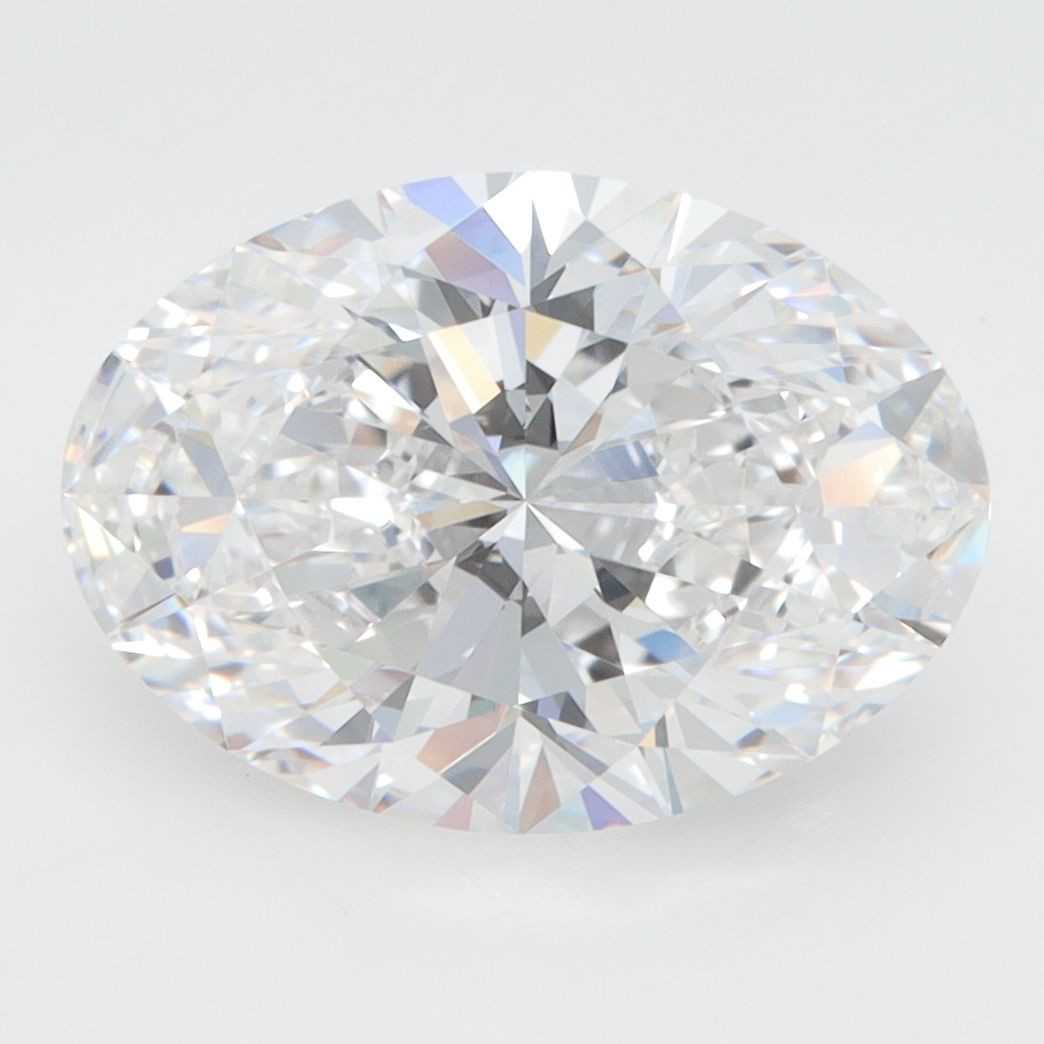 4.06 ct. oval Lab Grown Diamond front image
