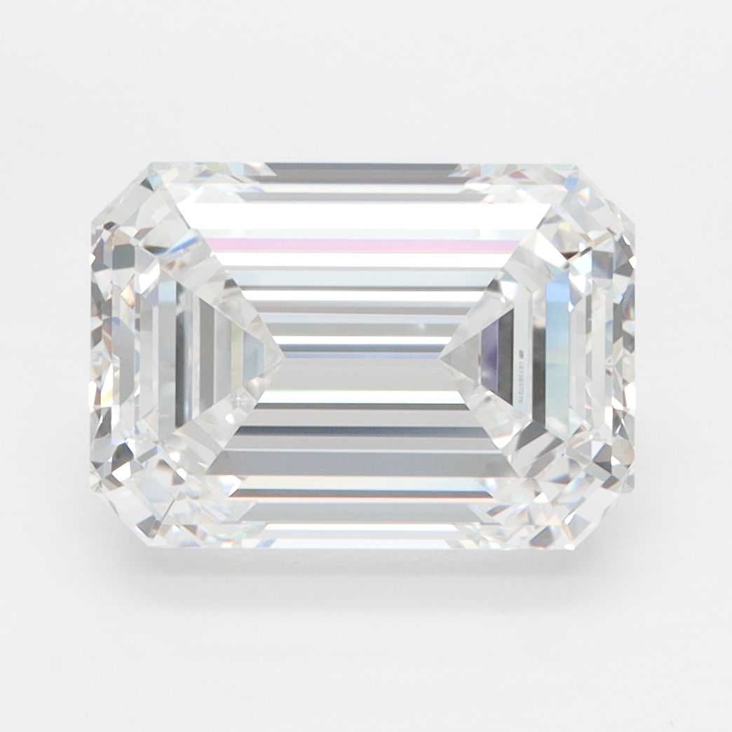 4.09 ct. emerald Lab Grown Diamond front image