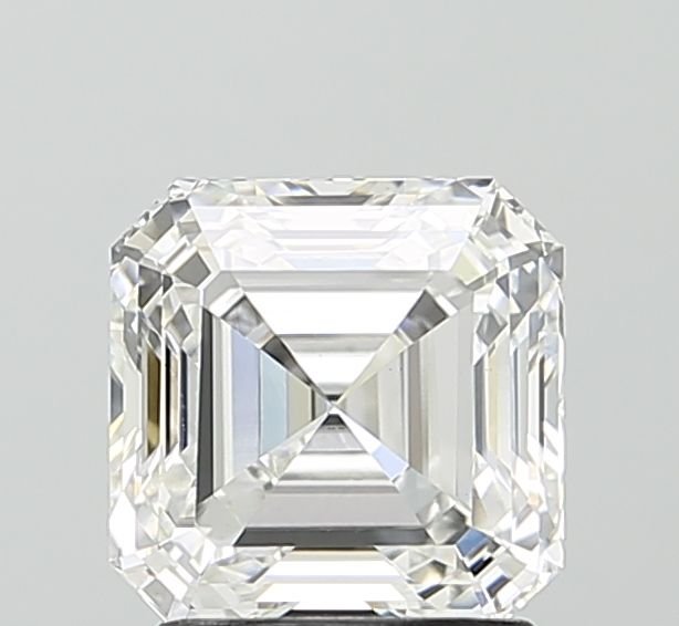 2.05 ct lab-grown Asscher Diamond