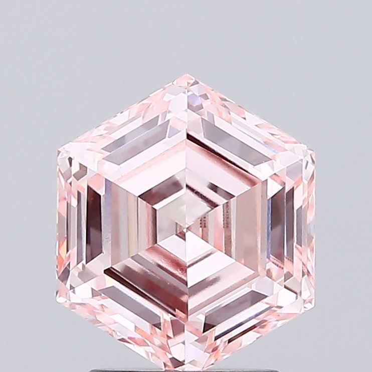 2.05 ct lab-grown Hexagonal Diamond