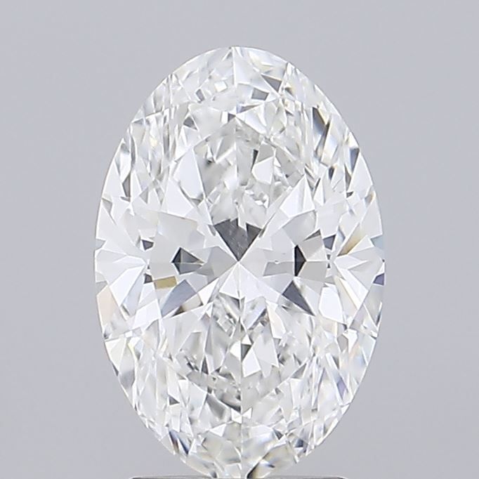 2.06 ct. oval Lab Grown Diamond front image